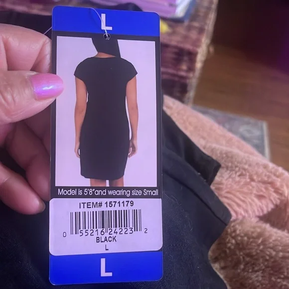 NICOLE MILLER ORIGINAL SIDE TIE DRESS - Picture 6 of 8